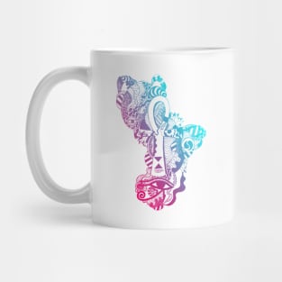 Dual Color Horus Ankh Mug